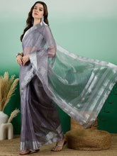 Womens Fashion Ethnic Grey Color Sarees-MLSHWSA1436GRY0ONE